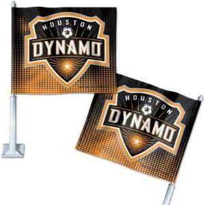 Houston Dynamo Official Logo Car Window Flag  Sports 