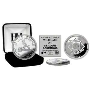 MLB St. Louis Cardinals mlb 2011 National League Wild Card Silver Coin