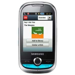 Samsung Corby Beat M3710 Unlocked Phone with Touchscreen, 2 MP Camera 