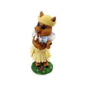    Hawaiian Dashboard Doll Miniature Hula Pig