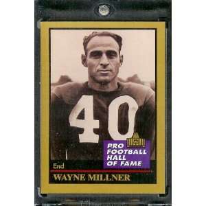  1991 ENOR Wayne Millner Football Hall of Fame Card #99 