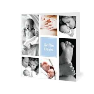 Boy Birth Announcements   Special Moments Light Blue By Robyn Miller