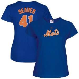 Tom Seaver New York Mets Womens Cooperstown Name & Number Tee  