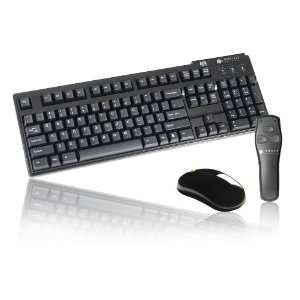  Wireless Mechanical Keyboard   Mouse   Remote RF 870 