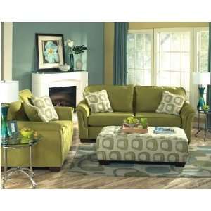 Durapella Celadon Upholstery / Microfiber Living Room Set Wisconsin 