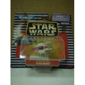  MICRO MACHINES STARWARS AWING STARFIGHTER Toys & Games