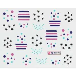   water transfer decals nail the hydroplaning nail stickers banner stars