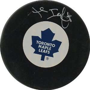   Toronto Maple Leafs Al Iafrate Autographed Puck