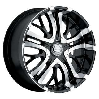 20 inch Incubus Paranormal black wheels 5x4.25 5x108  