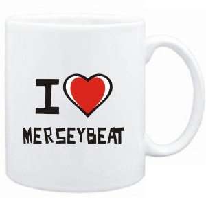  Mug White I love Merseybeat  Music