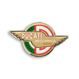  Ducati Meccanica Logo Old Style Magnet Automotive