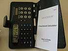   Nextcentury Checkbook Calculator Holds Balances for up to 6 Accounts