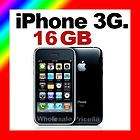 NEW BLACK Apple iPhone Unlocked 3G 16gb Phone GPS WiFi iPod  Camera 