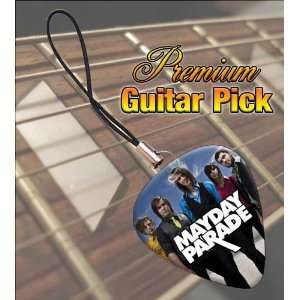  Mayday Parade Premium Guitar Pick Phone Charm Musical 