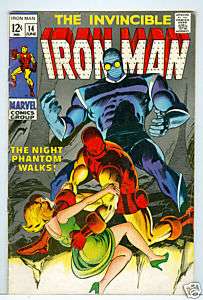 Iron Man #14 Johnny Craig art 1969  