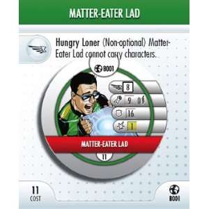  HeroClix Matter Eater Lad # B001 (Rookie)   Crisis Toys & Games