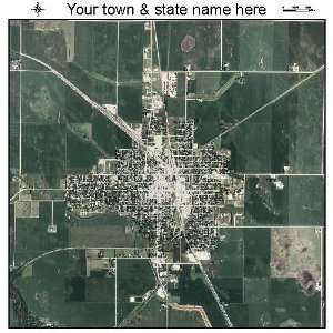   Aerial Photography Map of Eagle Grove, Iowa 2011 IA 