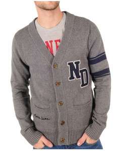 NEW NCAA NOTRE DAME COTTON KNITTED CARDIGAN  