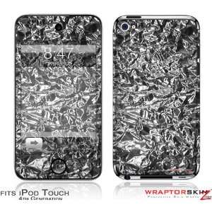  iPod Touch 4G Skin   Aluminum Foil by WraptorSkinz 
