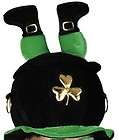St Patty Patrick Day Costume Irish Luck Leprechaun Legs Shamrock Pot 