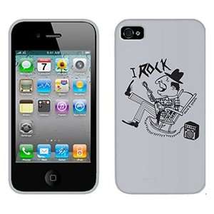   Rock by TH Goldman on Verizon iPhone 4 Case by Coveroo Electronics