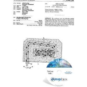  NEW Patent CD for IRRADIATION APPARATUS 