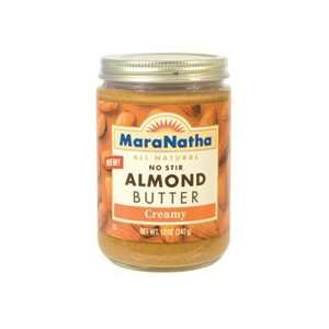 Maranatha Natural Foods Creamy Almond Butter No Stir ( 12x12 OZ 