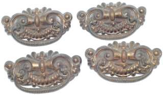 lost and found antiques four very large victorian drawer pulls