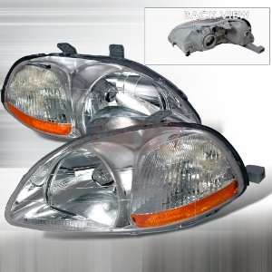   Crystal Headlights/ Head Lamps Euro Style Performance Conversion Kit
