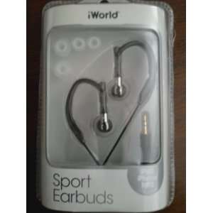  iWorld Sport Earbuds iPod iPhone  Compatible SB 1030 