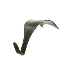  PICTURE RAIL MOULDING HANGING HOOKS BRONZED ( pack of 100 