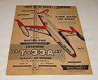 1958 berkeley model ad page lockheed t 33a expedited shipping