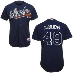 Jair Jurrjens Atlanta Braves Authentic Alternate Cool Base Jersey By 