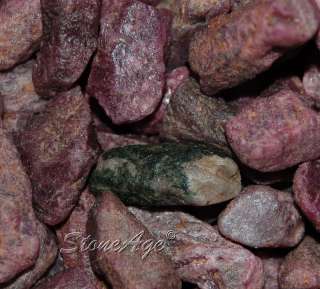 RUBY CORUNDUM Red ROUGH Natural Stone 1 Lbs  