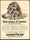 1950 vintage ad for Goodyear Tractor Tires  137
