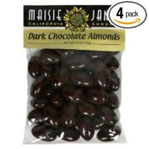 Maisie Janes Almonds, Dark Chocolate Grocery & Gourmet Food