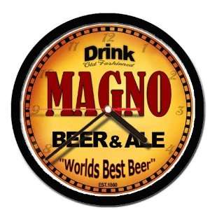  MAGNO beer and ale cerveza wall clock 