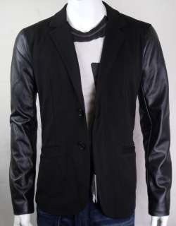 ARMANI EXCHANGE Moto Jacket Glazed Knit Blazer/Top  