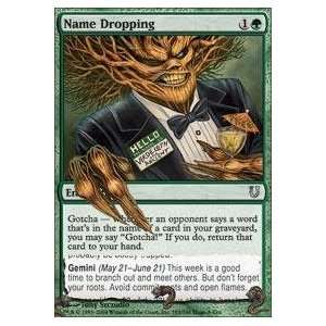  Magic the Gathering   Name Dropping   Unhinged   Foil 