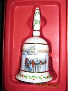 Lenox 2008 Annual Holiday Collector Christmas Bell NEW $58.00  