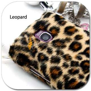 Leopard VELVET Hard Skin Case LG Optimus One 1 P500  