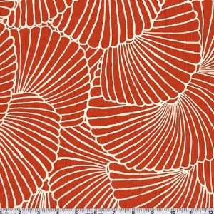 45 Wide Luli Shell Pumpkin Fabric By The Yard Arts 