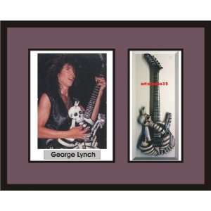 GEORGE LYNCH Guitar Shadowbox Frame JFrog Musical 