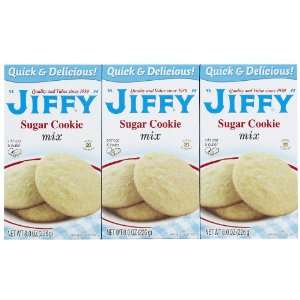 Jiffy Sugar Cookie Mix, 8 oz, 3 pk  Grocery & Gourmet Food
