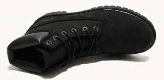 Timberland Junior Boys Boots Pre 6inch 12907 Black Noir  