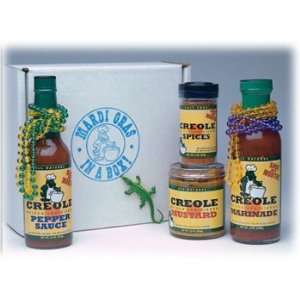 Mardi Gras In A Box Gift Set Grocery & Gourmet Food