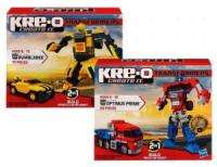 Transformers Kre o Kreo *SET OF 2* Lego Optimus Prime and Bumblebee 