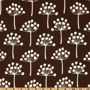  44 Wide Echo Trees White/Brown Fabric By The Yard Arts 