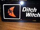 Ditch Witch Motor Sports License Plate  