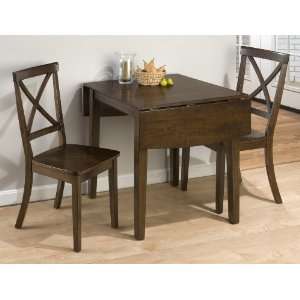  Jofran Taylor Double Drop Leaf Table Dining Set with X 
